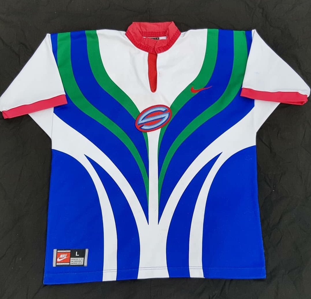 1997 New Zealand Warriors Home Cleanskin Jersey — full view