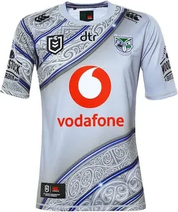 2019 New Zealand Warriors Indigenous Jersey — full view