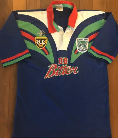 1995 New Zealand Warriors Inaugural Home Jersey