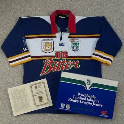 1995 New Zealand Warriors Inaugural Match Limited Edition Jersey