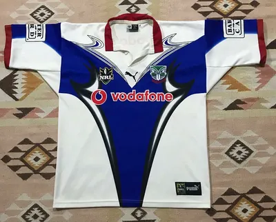 2000 New Zealand Warriors Home Jersey
