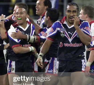 2001 New Zealand Warriors Home Jersey