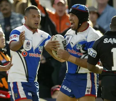 2002 New Zealand Warriors Away Jersey