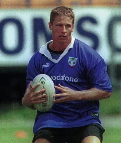 2001 New Zealand Warriors Training Blue Jersey