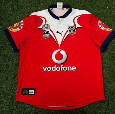 2008 New Zealand Warriors Centenary of Rugby League Jersey