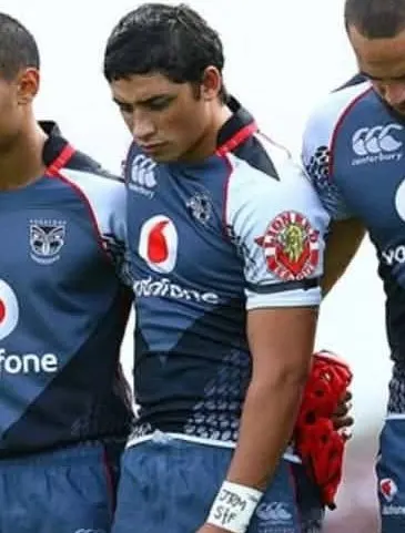 2011 New Zealand Warriors Training Blue (Pike River) Jersey