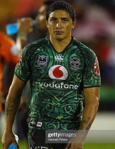 2012 New Zealand Warriors Te Toki Pounamu Jersey