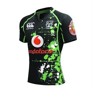 2012 New Zealand Warriors Green Paintball Jersey