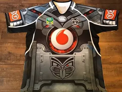 2013 New Zealand Warriors U20 Armour Jersey