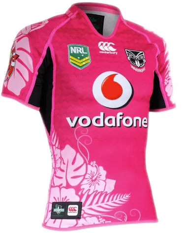 2013 New Zealand Warriors Women in League Jersey