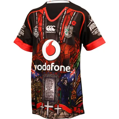 2015 New Zealand Warriors Te Maumaharatanga Jersey
