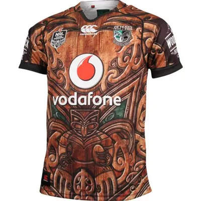 2015 New Zealand Warriors Te Whare Tu Toa Jersey