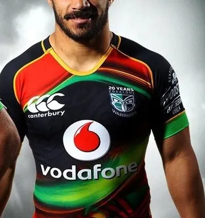 2015 New Zealand Warriors Zion Jersey