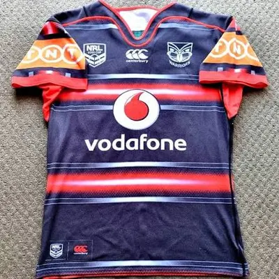2016 New Zealand Warriors U20 Home Jersey