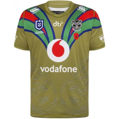 2020 New Zealand Warriors ANZAC Jersey