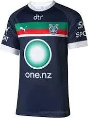 2023 New Zealand Warriors Training Navy Jersey