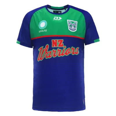 2024 New Zealand Warriors Warm Up Tee Blue Jersey