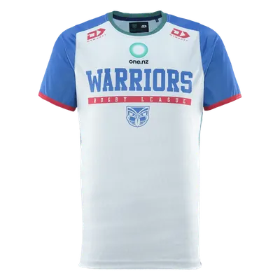 2026 New Zealand Warriors Training White Jersey